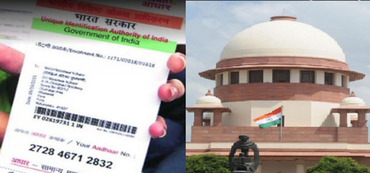 Aadhaar not must: SC