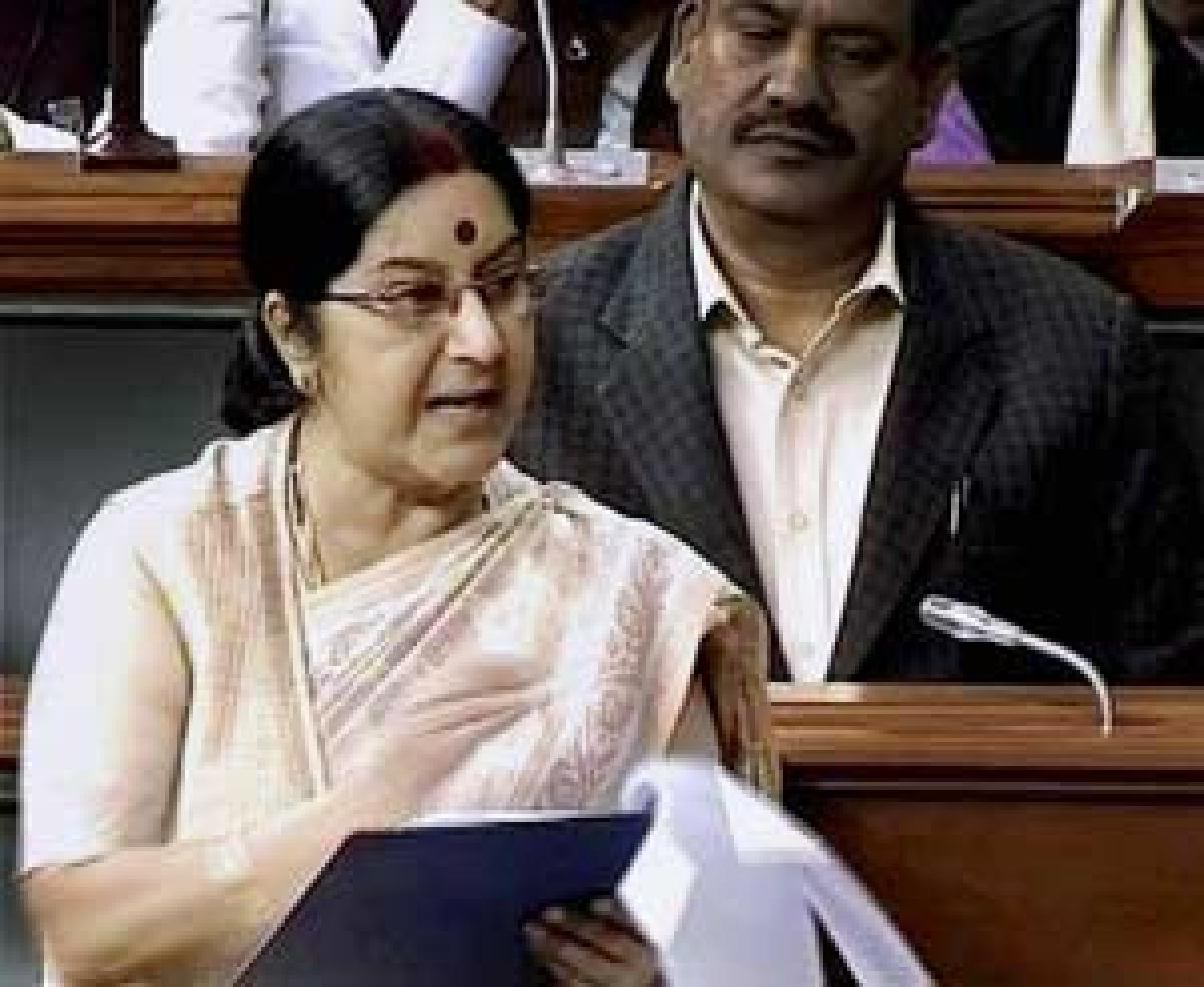 Talks with Pak will begin new chapter of peace: Sushma