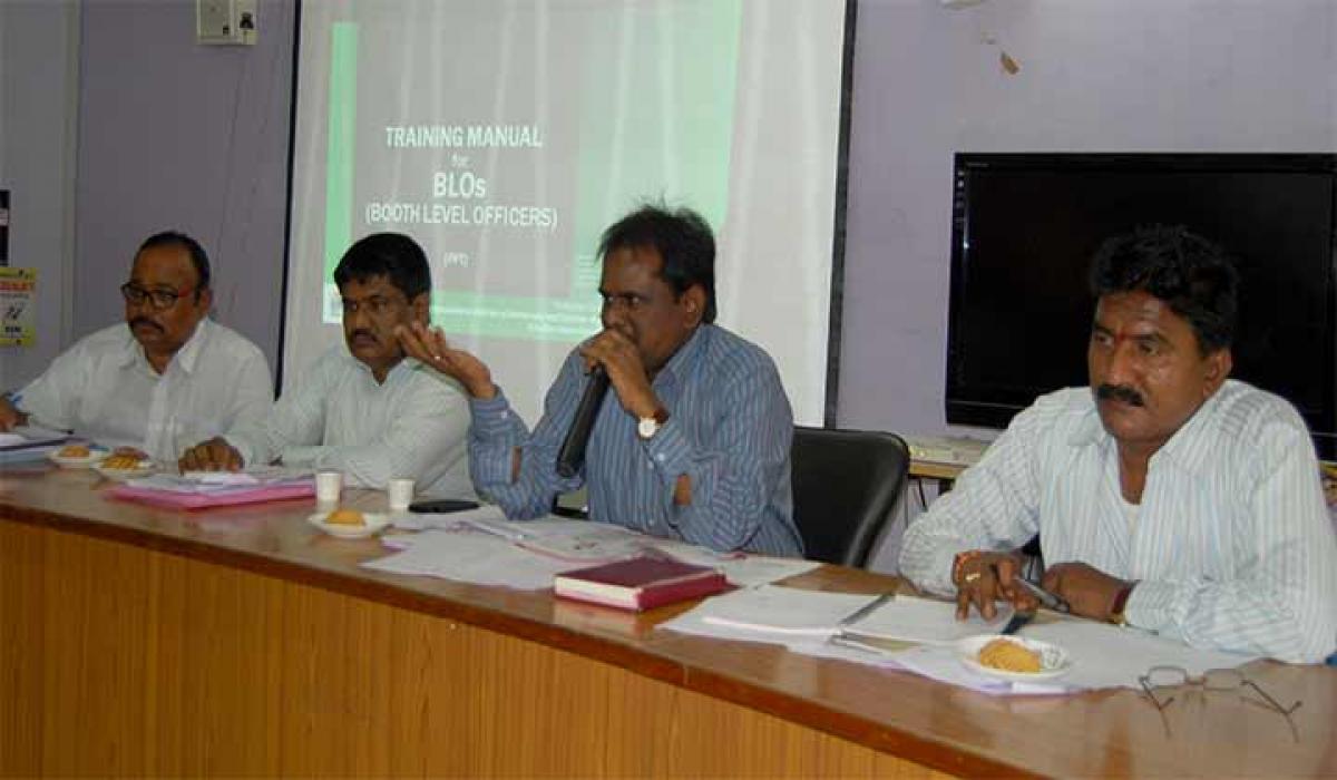 Workshop for booth-level officers held