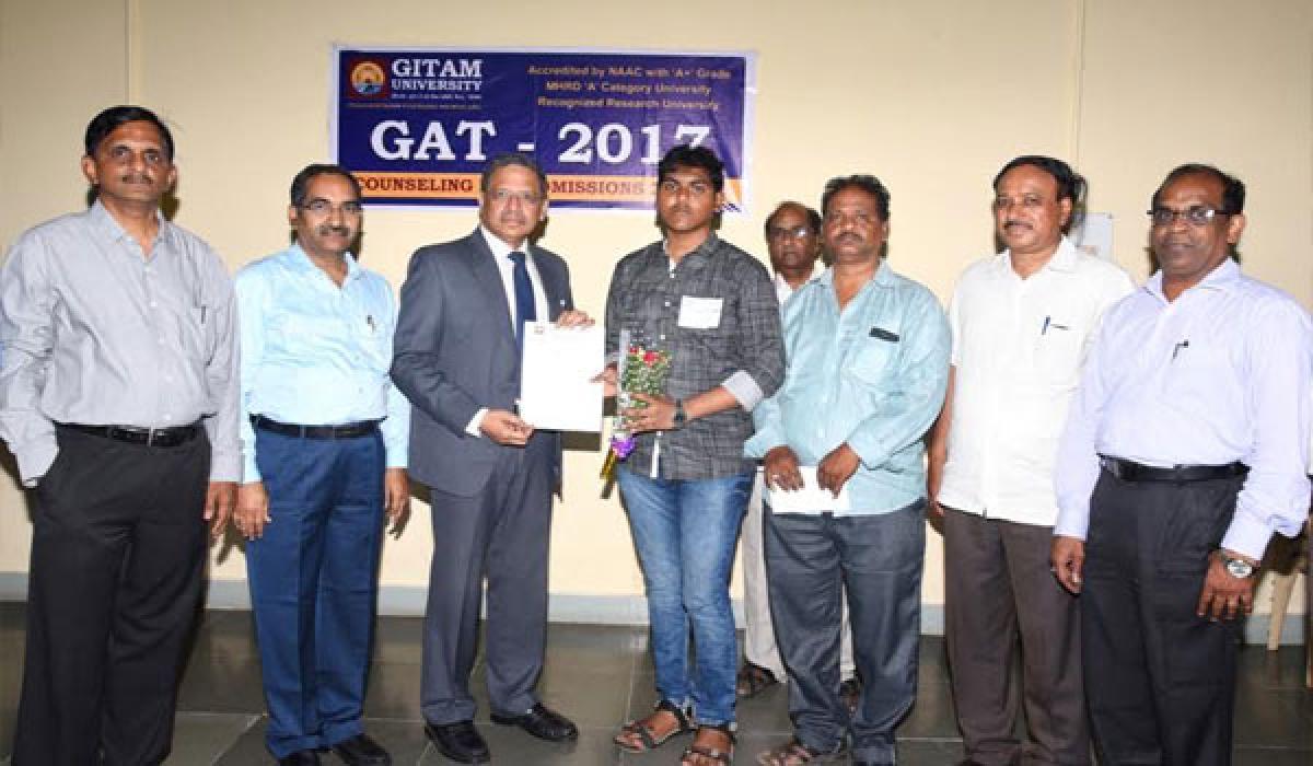 Counselling begins at GITAM