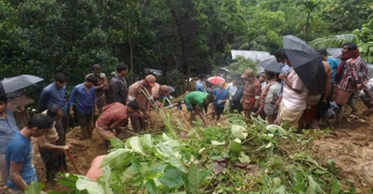 Six killed in Bangladesh landslides