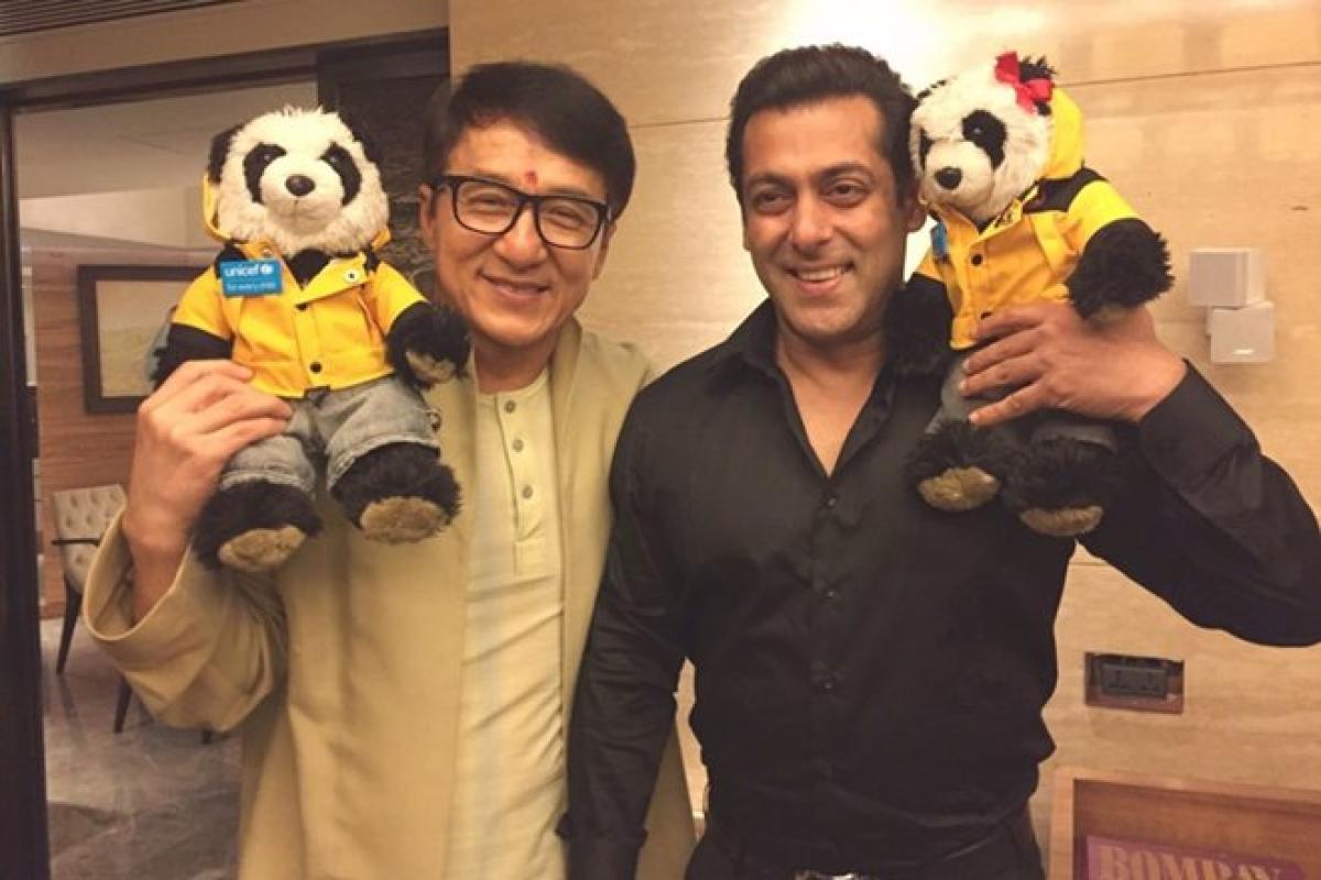 Salman Khan says Hindi-Chini bhai bhai with Jackie Chan