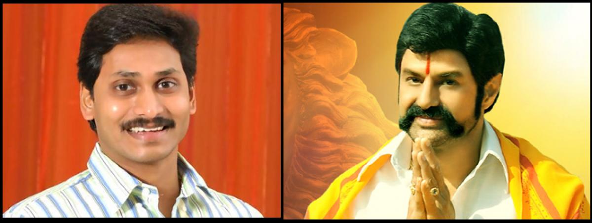 YS Jagan-Balayya meet makes heads turn