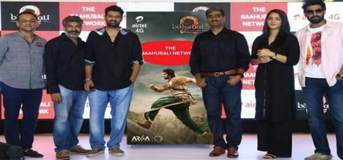 Airtel collaborates with Baahubali 2-The Conclusion