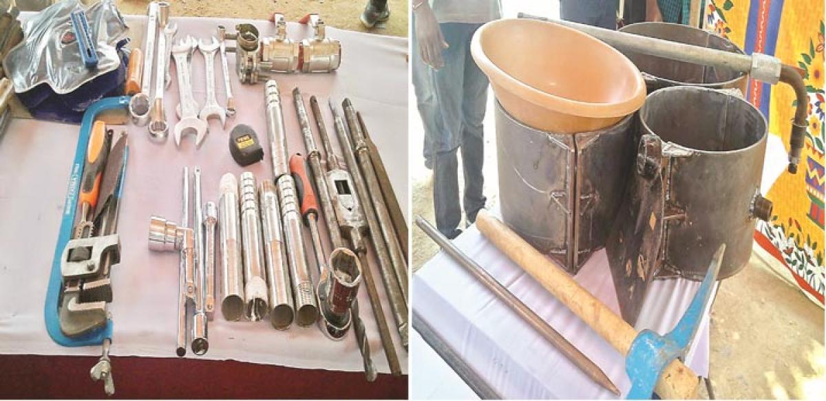 Seven oil thieves nabbed