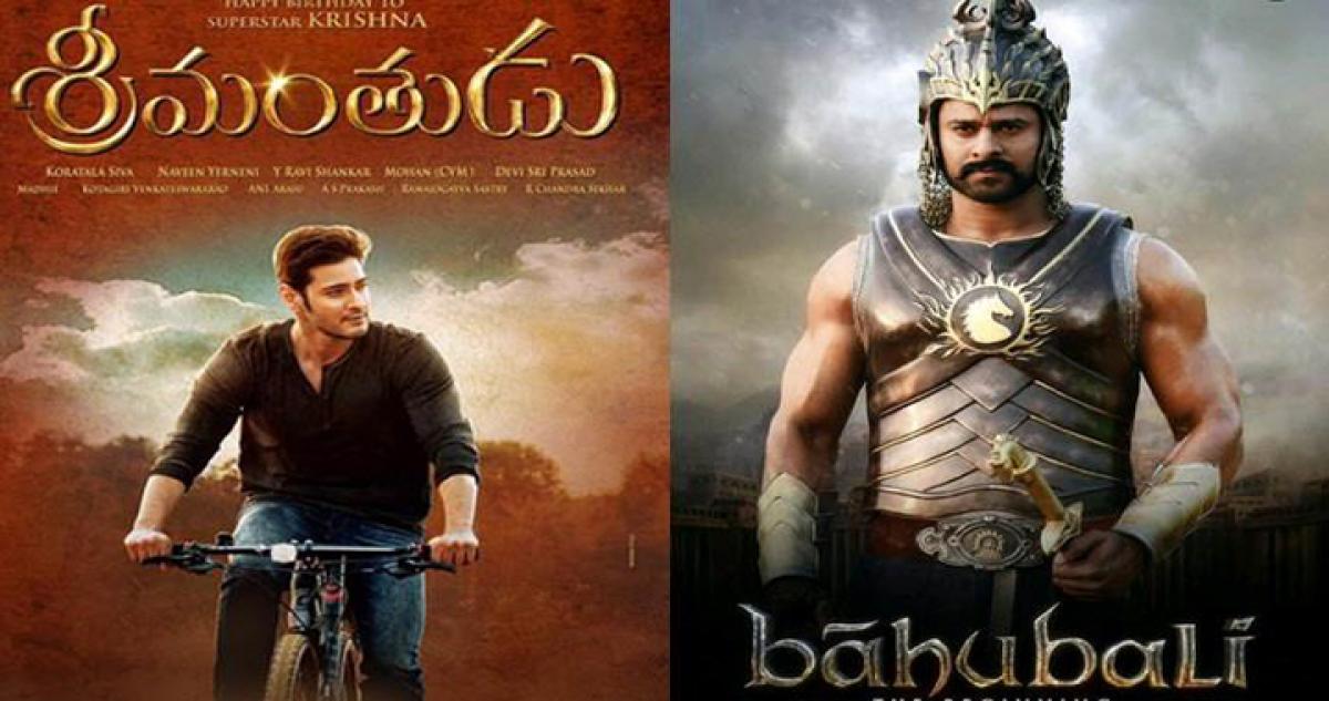 Srimanthudu, Baahubali on TV within weeks after release
