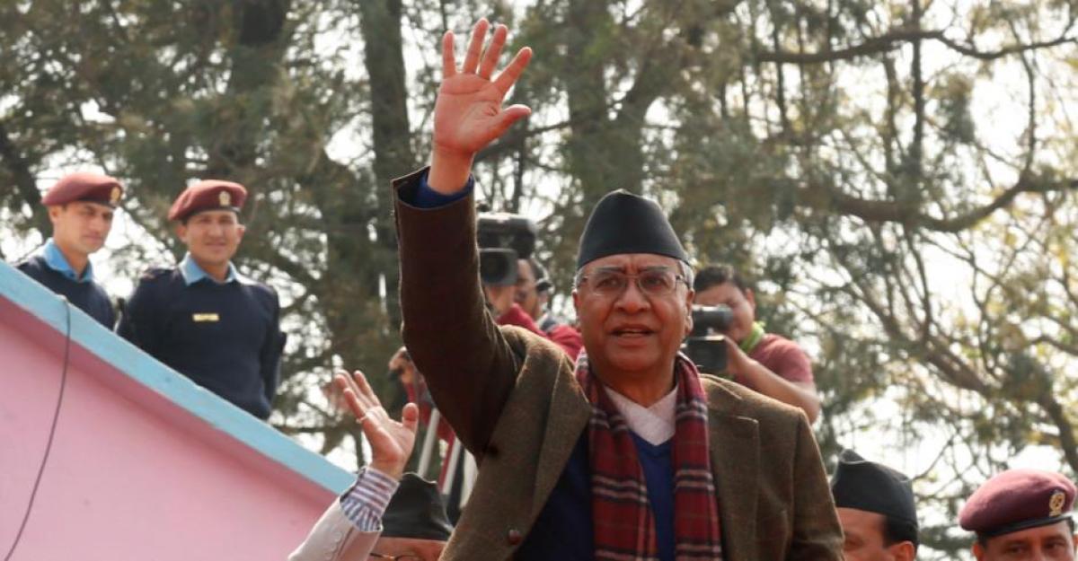 Deuba elected Nepali Congress president