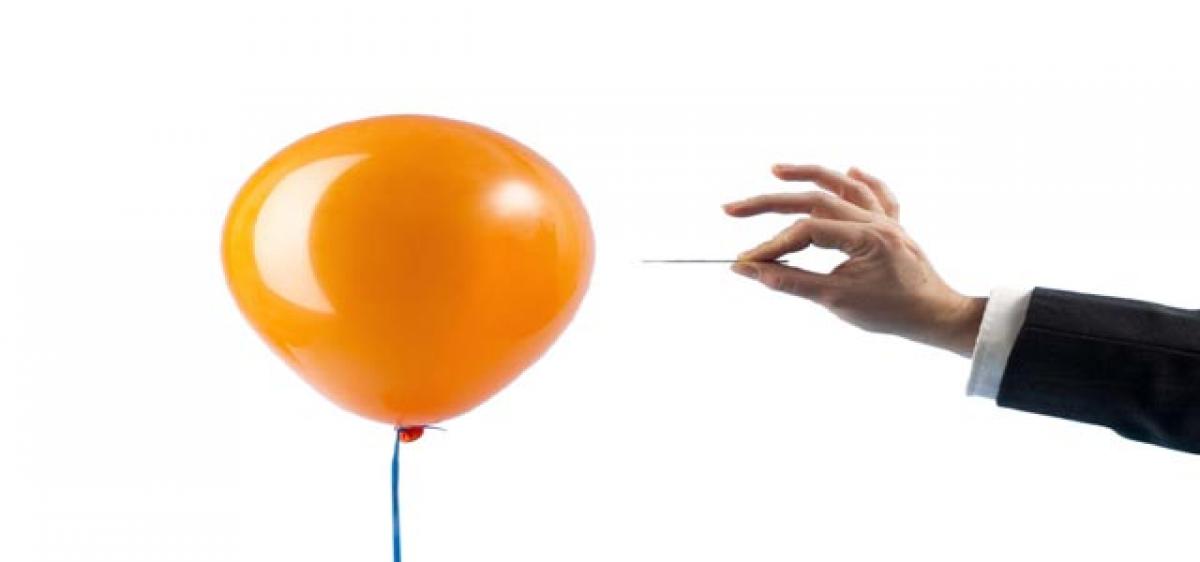Popping balloons can cause hearing loss