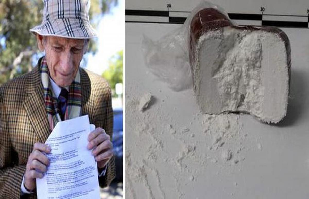 Worlds oldest trafficker? 91-year-old man charged with importing cocaine