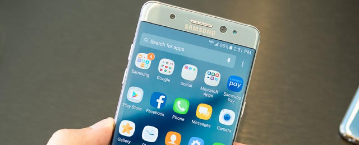 Samsung to sell refurbished Galaxy Note 7