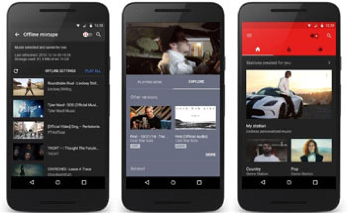 YouTube music app launched for Android and iOS