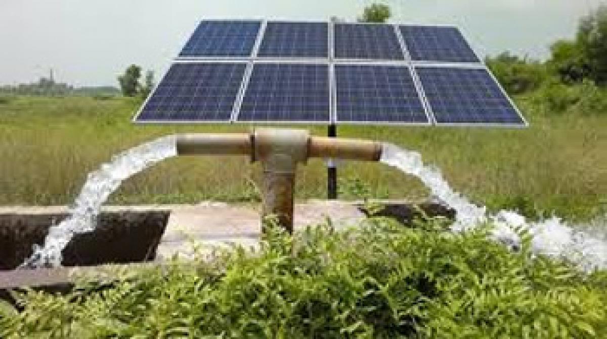 Krishna district tops in installing solar pumpsets