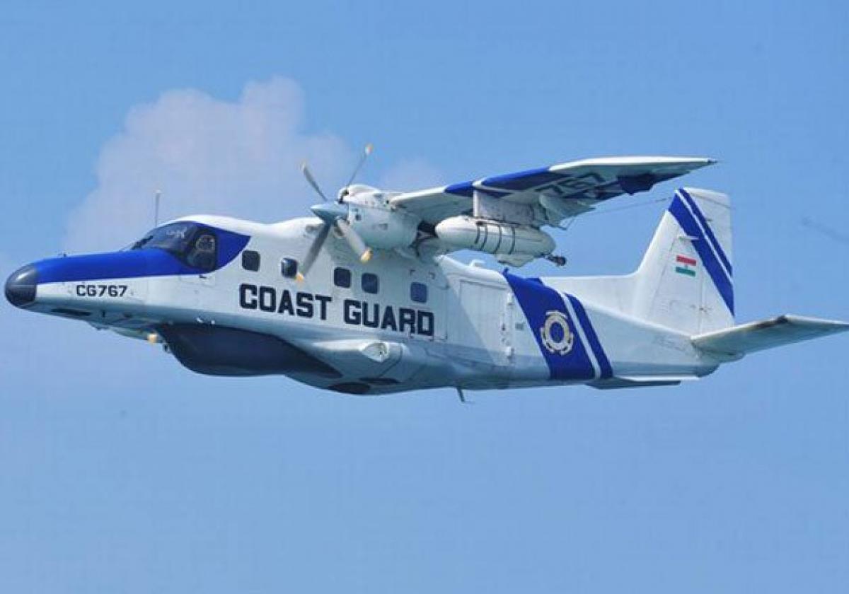 Coast Guard launches massive search operation to trace missing aircraft