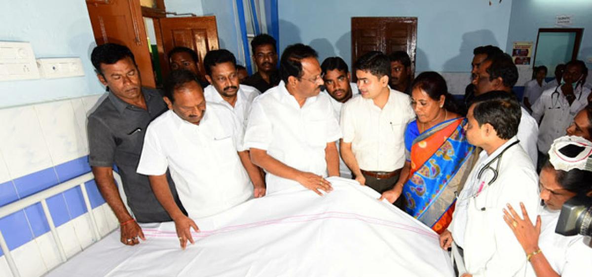 Minister C Lakshma Reddy reiterates better services in Telangana govt hospitals