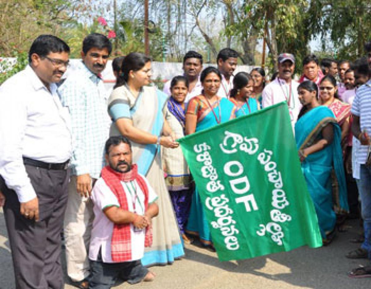 Campaign to curb open defecation