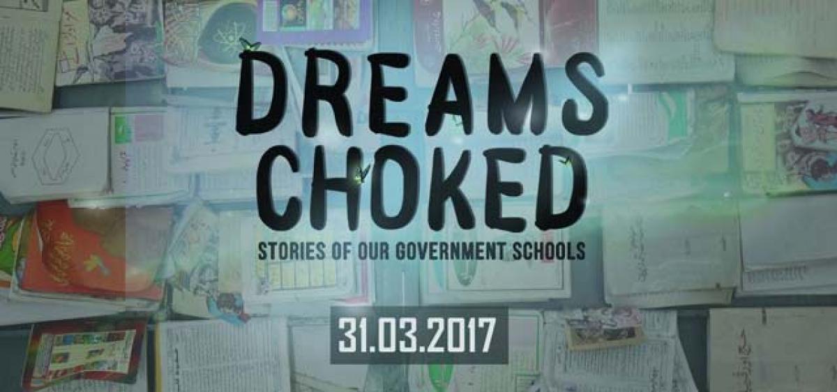 Dreams Chocked documentary on govt schools to release today