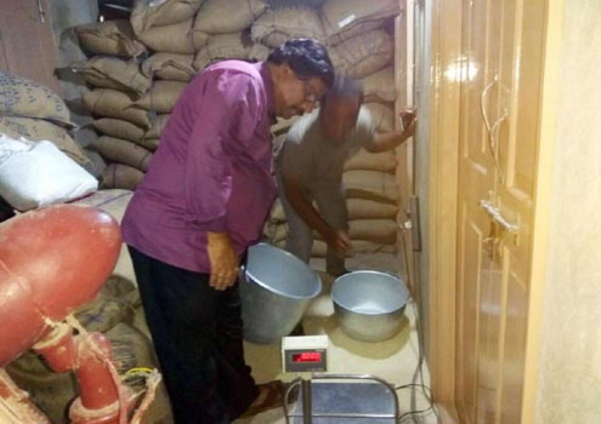 Joint Collector  orders seizure of three ration shops