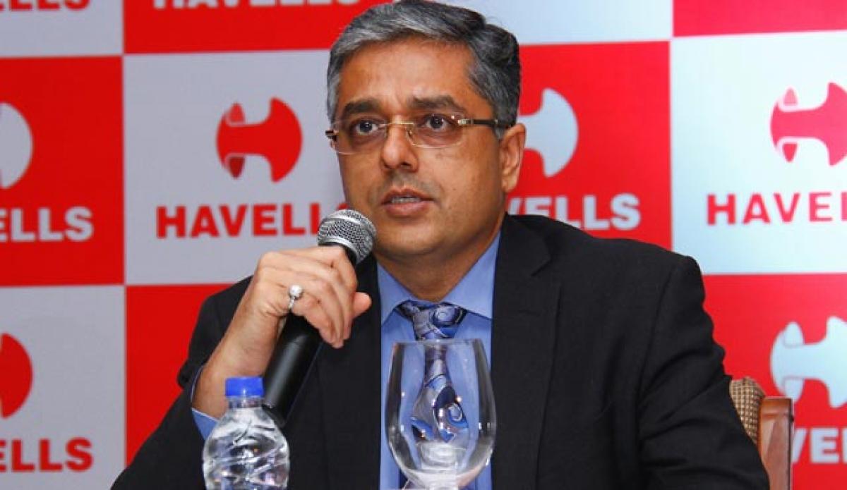 Havells eyes 100 cr from automation biz