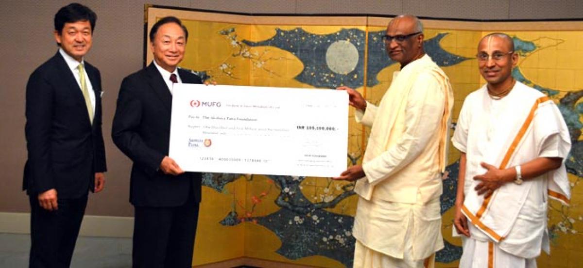 MUFG pledges INR 105.1 million towards mid-day meal programme with Akshaya Patra Foundation