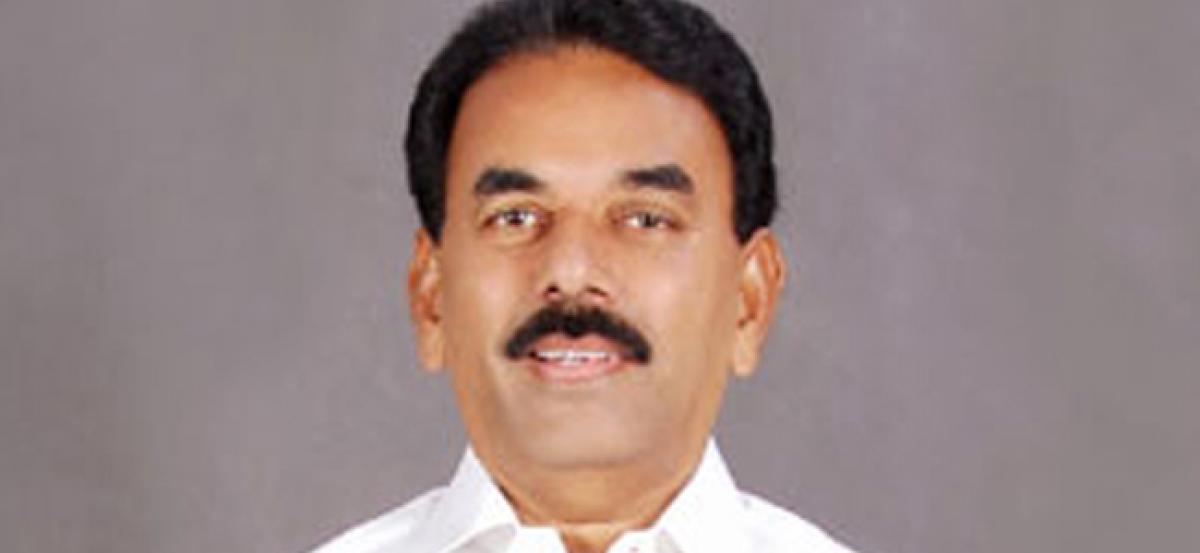 Jupally Krishna Rao hurls anti-growth slur on Congress.