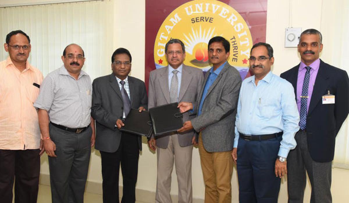 GITAM signs MoU with TCS for academic interface