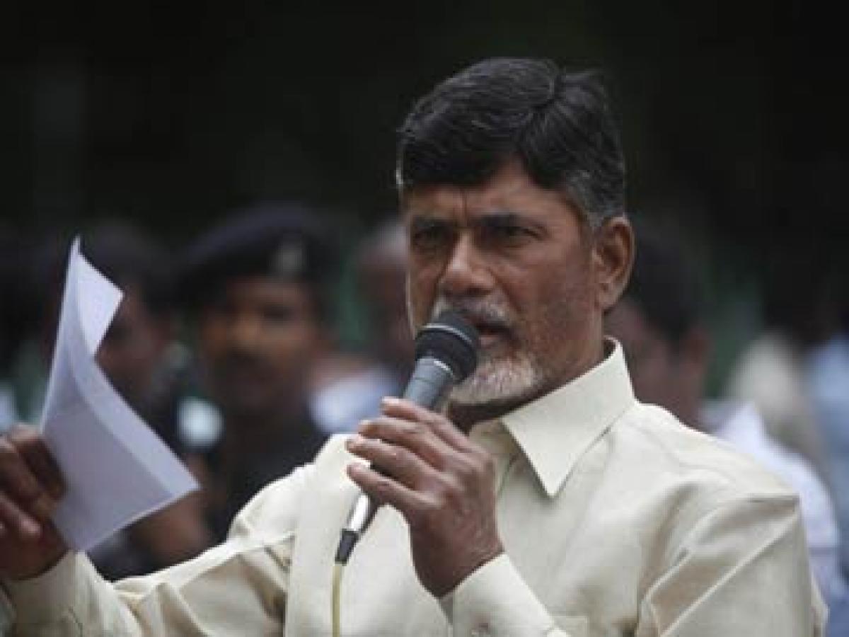 Chandrababu upset over Nellore barrage works delay