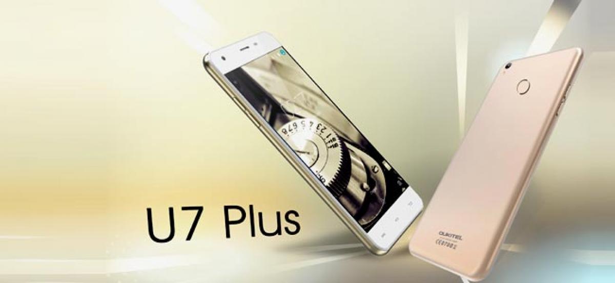 OUKITEL starts the new device U7 Plus with press fingerprint