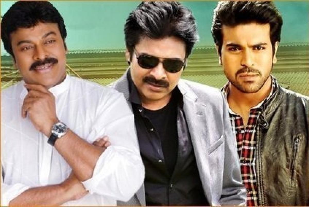 Charans production business to start with Chiru, Pawan