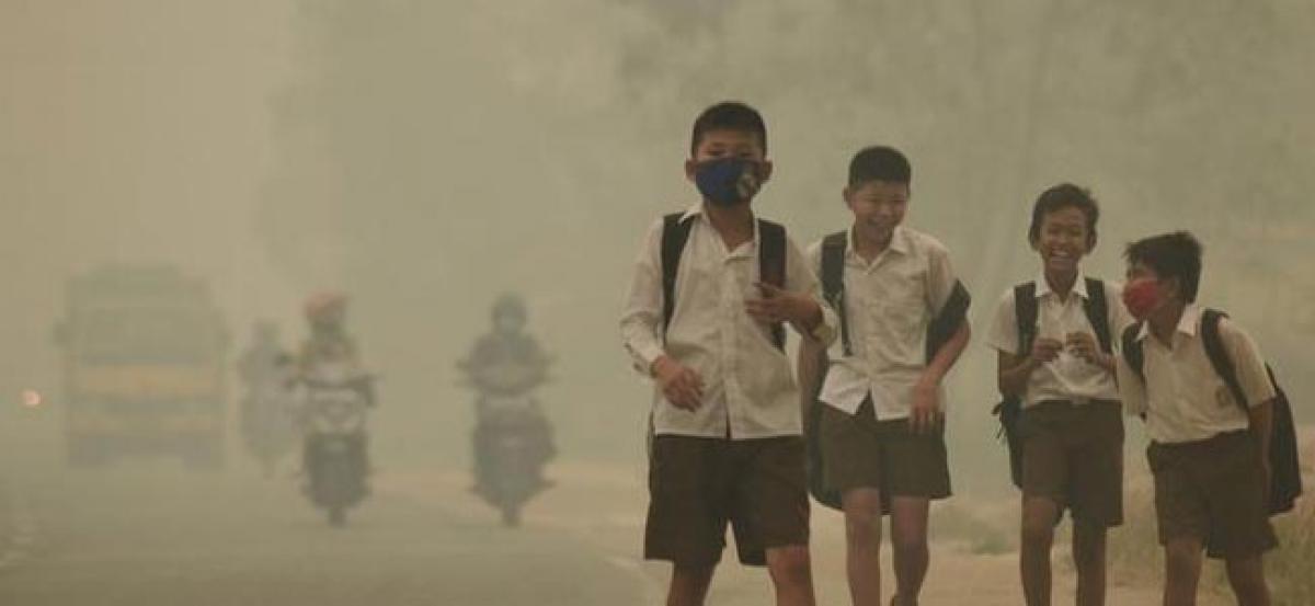 One in seven children suffer high air pollution - UNICEF