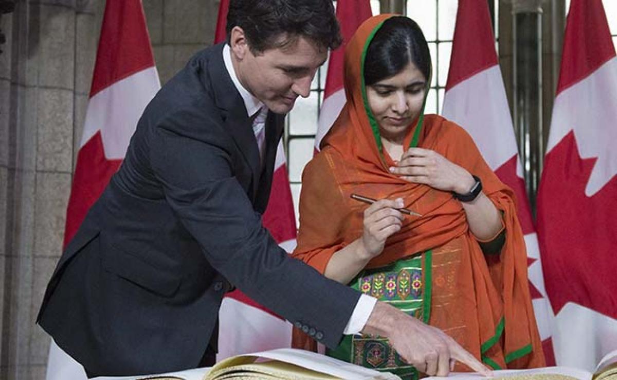 Nobel Laureate Malala Yousafzai Receives Canadian Citizenship