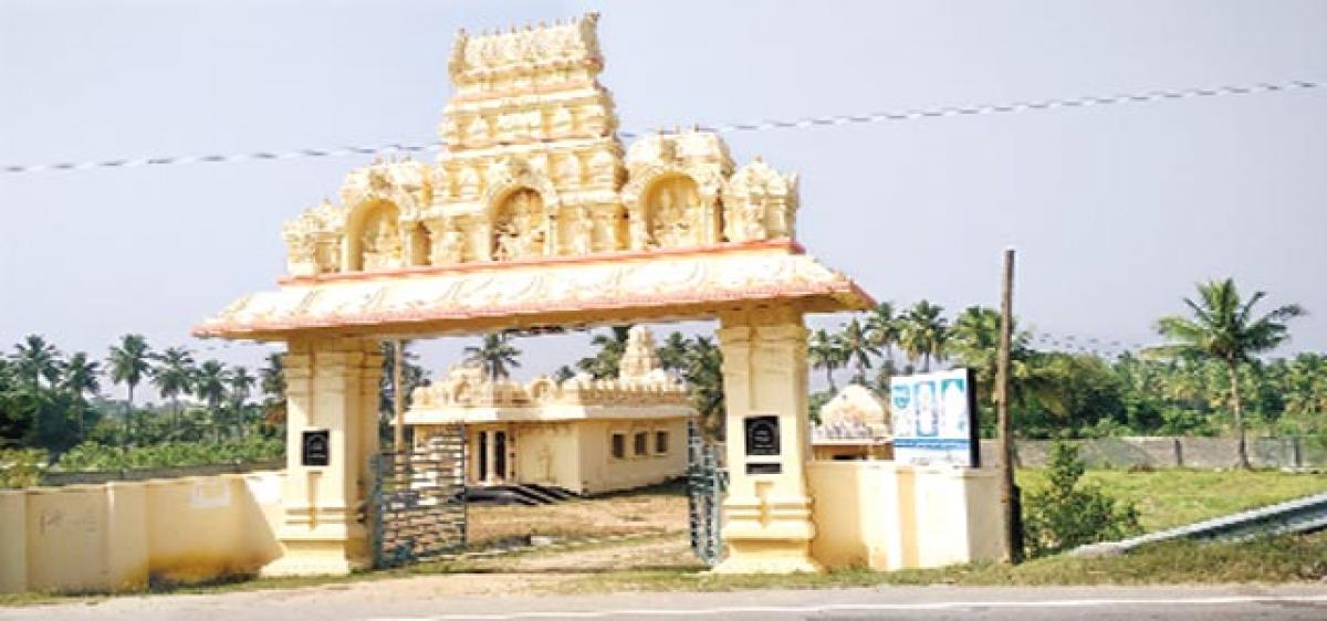 A temple without devotees