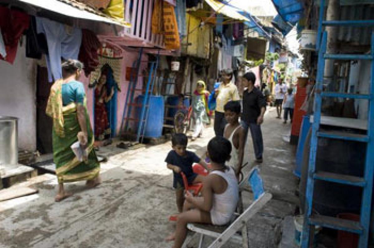 Hyderabad Slums stay still