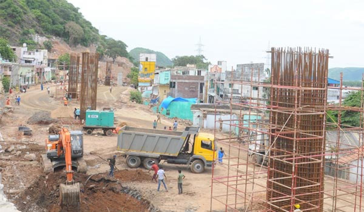 Road works gain pace for Krishna Pushkaralu