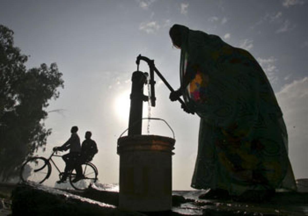 Drought-hit India and thirsty crops