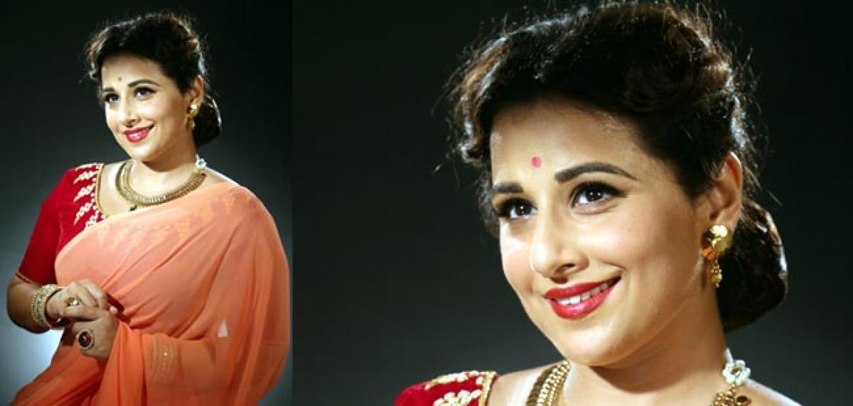 Vidya Balan’s  transformation to young Geeta Bali in Ekk Albela!