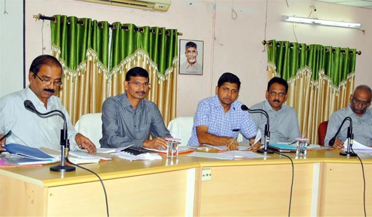 Officials directed to expedite Tadipudi Lift Irrigation Scheme works