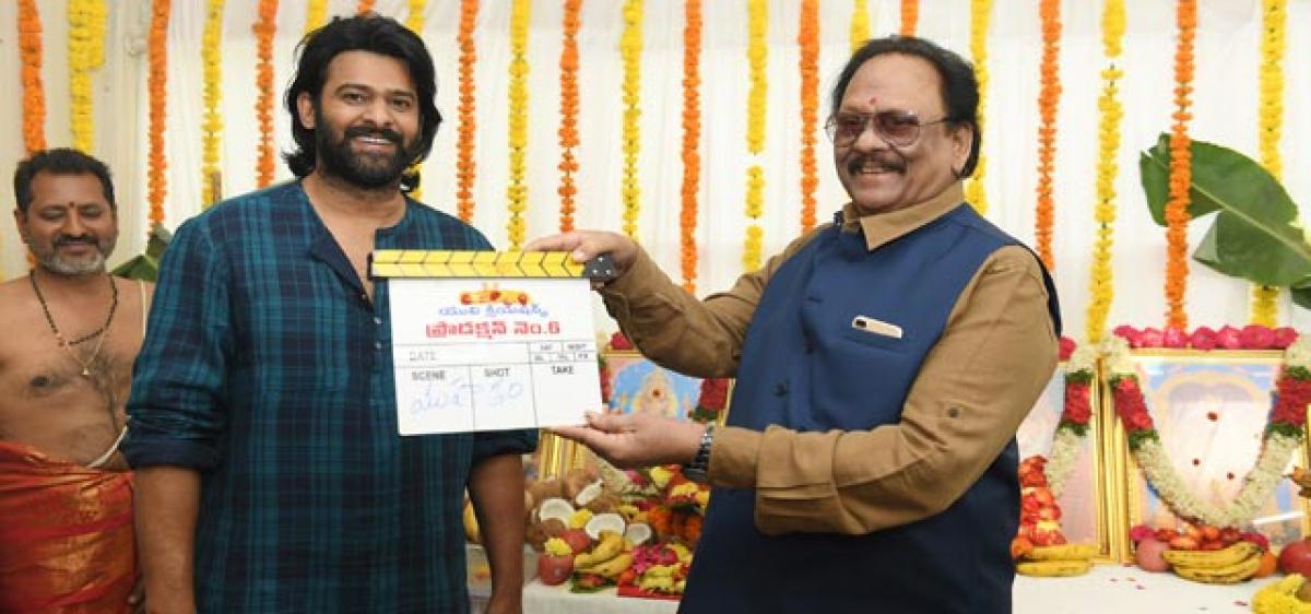 Prabhas’ trilingual with Sujeeth launched