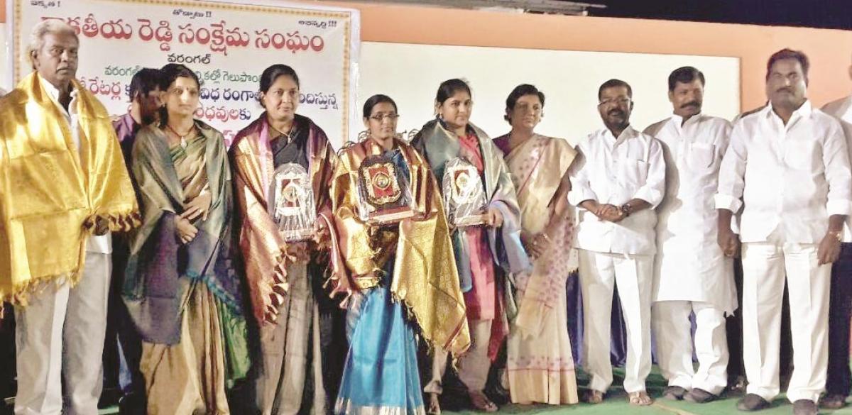 KRSS felicitates new corporators