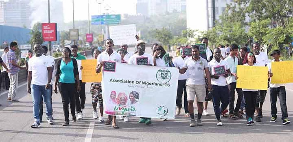 Nigerians walk for change