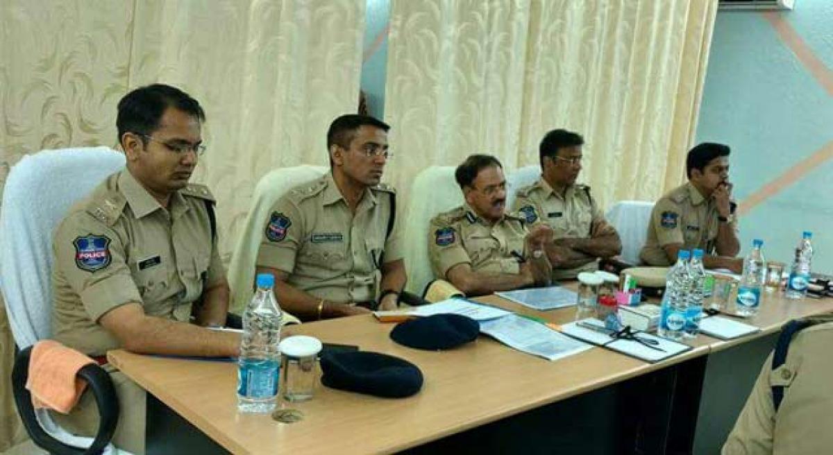 Annual crime review meeting held in Warangal