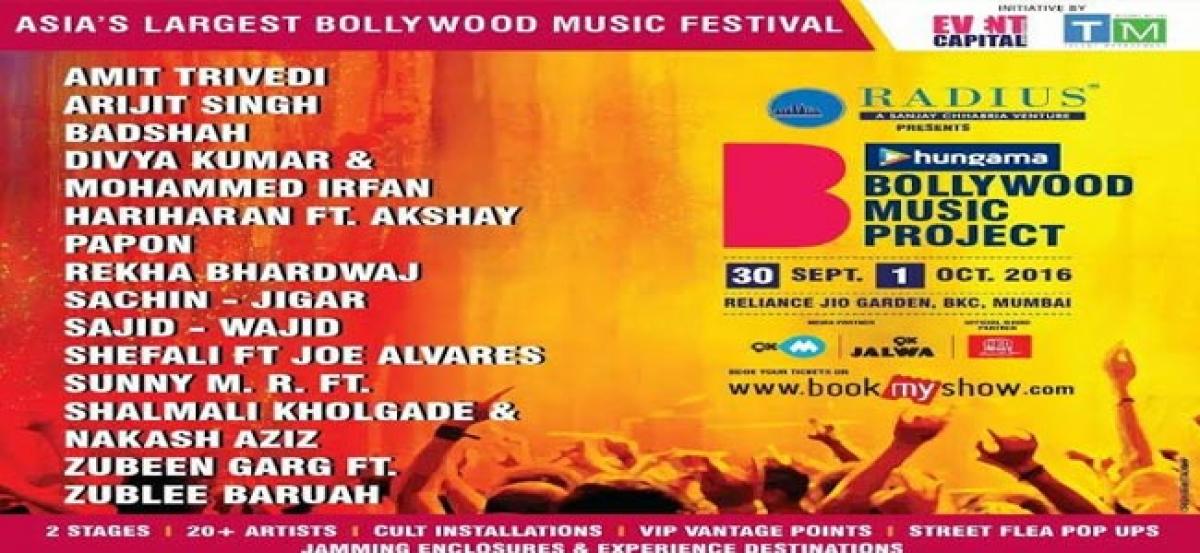 Asia’s largest Bollywood Music Festival is coming your way!