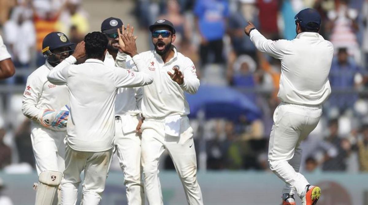 Indian spinners weave magic, England post 182/6 at stumps