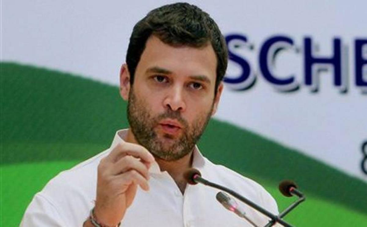 Rahul Gandhi demands action against Modis industrialist friends