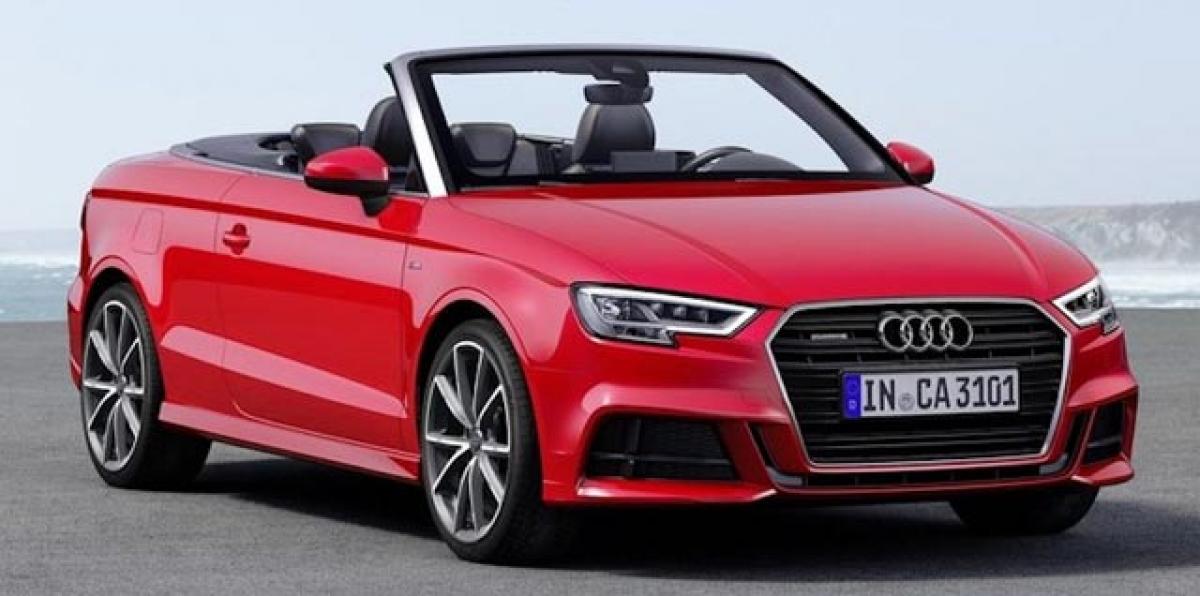 2017 Audi A3 Cabriolet Facelift Launched In India