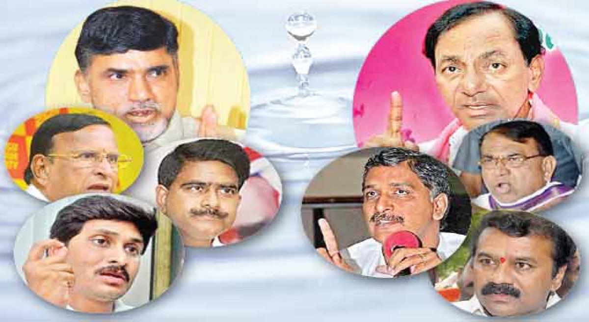 Telangana, AP spar over water sharing