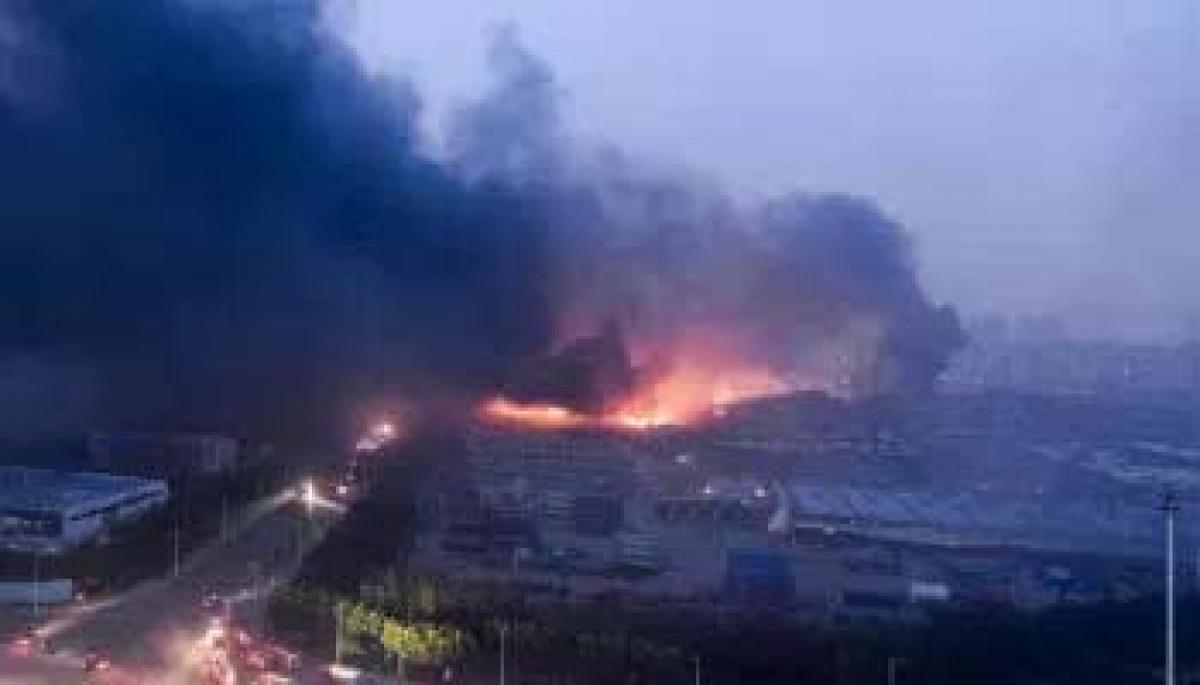 At Tianjin, blast shot up cyanide more than 350 times