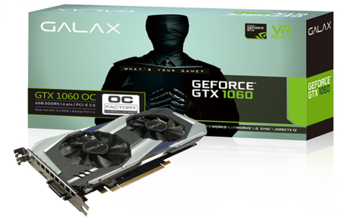 GALAX GeForce GTX 1060 OC launched and now available in India for Rs ...