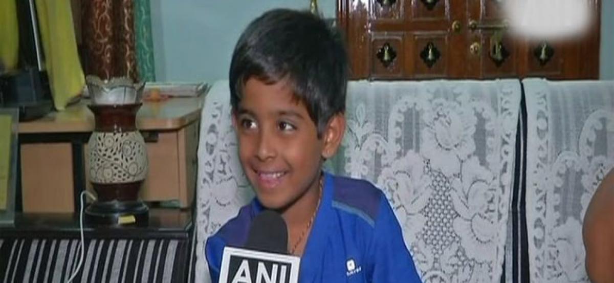 Seven-year-old boy from Hyderabad climbs Africas highest peak Mt. Kilimanjaro