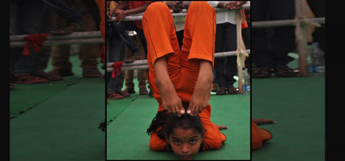 Nalgonda girl to stretch with Modi on International Yoga Day