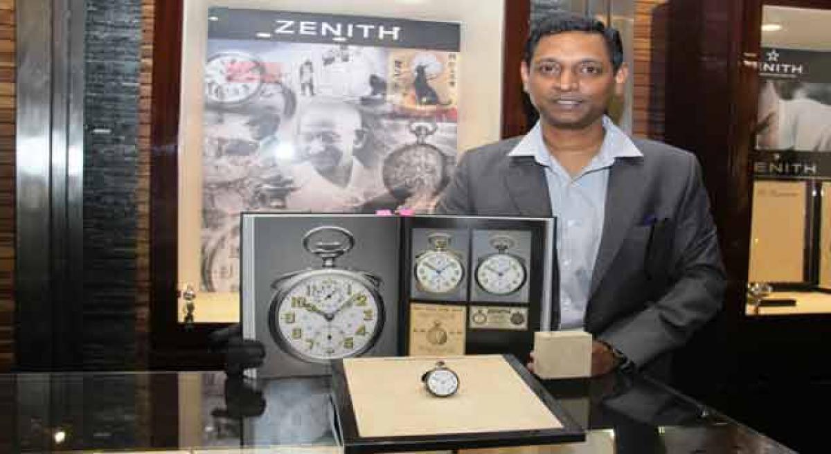 Gandhi’s rare pocket watch on display